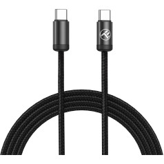 Tellur Minimalist USB-C to USB-C Cable 3A 1m Black