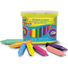 Sveču krītiņi baby biezi 24 gab. crayola