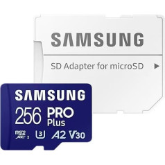 Atmiņas karte microsd pro plus md-md256sa/eu + adapteris