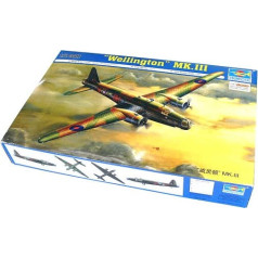 Plastmasas lidmašīnas modelis wellington mk. 3