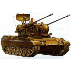 Plastmasas modelis flakpanzer gepard 1/35