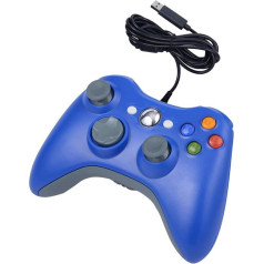 KX13B Pad pc dual shock xbox style blue