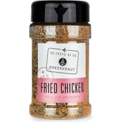 Ankerkraut Fried Chicken USA in Shaker, Spice Mix for Chicken Thighs, Chicken Wings and Chicken Tasty Seasoning, 225g in Shaker