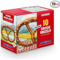 Huober Oriģinālie lielie kukulīši Organic 10 iepakojumi pa 5 iepakojumiem (100 kukulīši) 2kg