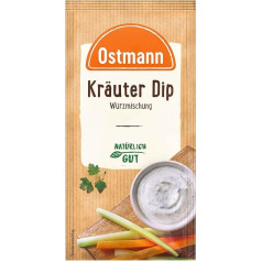 Ostmann Spices - Herb Dip, Aromatic Spice for Delicious Dips and Sauces with Snacks, Chips, Bread, Meat, Vegetables and Much More, 10 g