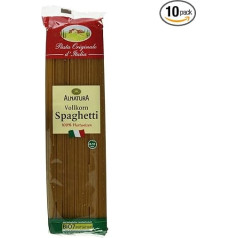 Alnatura Bioloģiskie spageti pilngraudu 10 gab. iepakojumā (10 x 500 g)