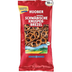 Huober Original Swabian Crispy Pretzels, 10 gab. (10 x 175 g)