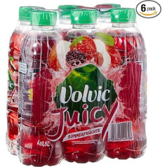 Volvic DPG Juicy Summer Fruits vienreizlietojamie (6 x 0,5 l)