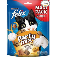 Animalerie Felix Party Mix Original 200 g 3 gab. iepakojumā