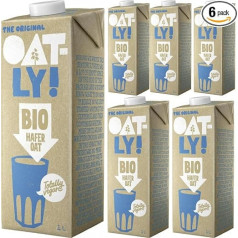 Oatly Auzu dzēriens Classic Auzu dzēriens 1000 ml x 6 gab.