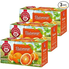 Teekanne Austria Fruit Garden Blood Orange 20 tējas maisiņi 3 x 60 g iepakojumā