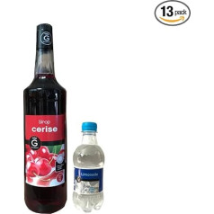 Gilbert & Lemonade sīrups: Gilbert Cherry Syrup 1L - Gilbert Lemonade (12 x 33 cl)