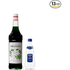 Sirop & Limonāde: Sirop - Menthe 1L - Limonāde Lorina (12 x 42cl)