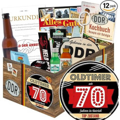 ostprodukte-versand Oldtimer 70 / Dāvana Man VDR/par vectēvu dzimšanas dienā