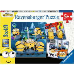 Puzzle 3x49 elementi minions 2