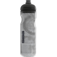 SIGG - Mīksta velosipēda ūdens pudele - Pulsar Therm Snow - izspiežama - var mazgāt trauku mazgājamā mašīnā - viegla kā spalviņa - necaurlaidīga - BPA nesatur - balta - 0,65 l