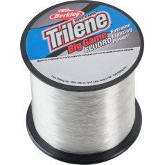 Berkley Unisex Adult BGFL17-15 Trilene Big Game Fluorocarbon Quarter Coils, caurspīdīgs, 17 lb, Multicolour/Ocean Tides, viens izmērs