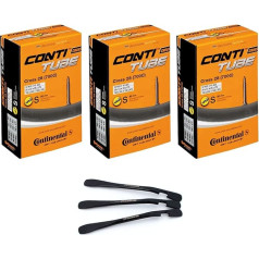 3 Continental Inner Tube Cross SV60 28 collu komplekts 32/47-622 ar 3 MSZweirad riepu svirām