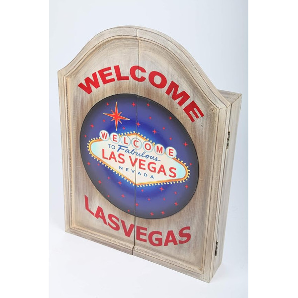 point home Welcome Lasvegas šautriņu tāfele, Dzīvesstila mēbeles, retro izskats, 60 cm