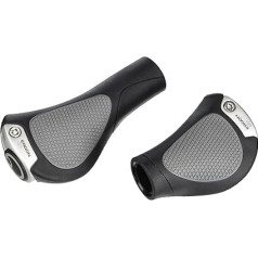 Ergon - Ergon - GC1 Ergonic Lock-on Bicycle Handlebar Grips | Rohloff/Nexus Compatibility | MTN velosipēdiem | Schwarz