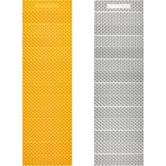 Featherstone Outdoor EL Cordion Insulated R-Value 2.1 Sleeping Mat, uždaro tipo putų kilimėlis, skirtas itin lengvoms kuprinėms, žygiams pėsčiomis ir stovyklavimui