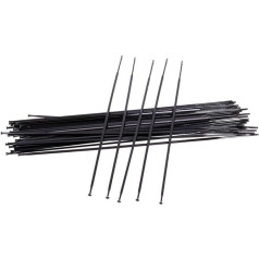 GETREY velosipēdu spokes, ar uzgaļiem Kalnu velosipēdu spokes Ceļu velosipēdu taisni velciet Aero 26er 700C (krāsa: 276mm) (krāsa: 282mm) (krāsa: 200 gabali)