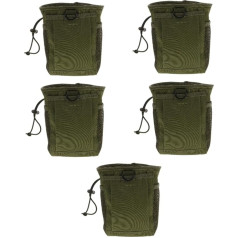 Kisangel 5pcs Tactical Bag In Camouflage Pattern Electrician Armband Bag Backpack Strap Bag Waist Bag Tool Organiser Bag Portable Tool Bag Technician Bag Camping Bag Canvas