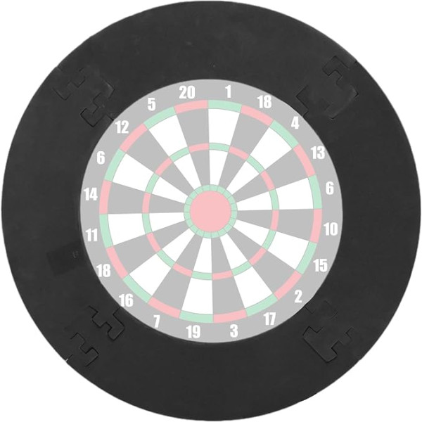 MOIDHSAG Board Wall Protector Round Dartboards Surround Rings 4 sekciju putas Dartboards Backboard Wall Protections Boad