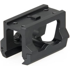 OAREA taktiskais tālskata statīvs Riser Base Metal Mount Base Red Dot piederumi Fit 21,2 mm dzelzceļa medību šautenes skats ar mērķi Airsoft