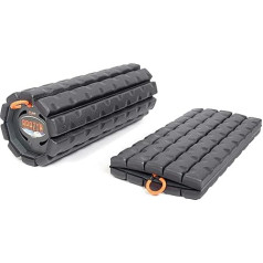 Brazyn salokāms un pārnēsājams muskuļu muguras masieris miofasciālai masāžai (Morph Bravo Foam Roller).