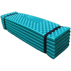 TEmkin Miegojimo kilimėliai Camping Lauko Camping Mat Ultralight Foam Camping Mat Collapsible Beach Tent Picnic Mat Sleeping Mat (Spalva: tipas S) (Tamsiai žalia)