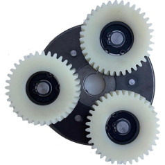 windmeile Nylon Gear Set Including Freewheel Replacement Part for Hub Motor 250W or 500W, 36T, E-Bike, Electric, Bike, Pedelec