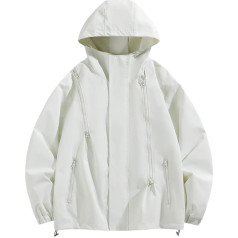 SRZYMJ Vējjaka vīriešu ādas jaka Melna īstas ādas spīdīga Hoodie Zip motocikla jaka ar aizsargiem Vest Velosipēdu ādas jaka Melna īstas ādas spīdīga biker ādas jaka Vīrieši