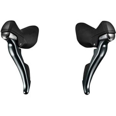 SHIMANO, Tiagra ST-4700 Bremžu pārslēdzēja svira, ātrums: 2 x 10, pelēka, pāris