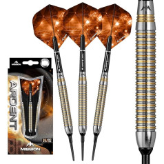 Mission Ardent M1 Brass Soft Darts 18 g