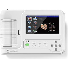 Mājas sirds veselības monitora, 12 kanālu EKG/ECG monitora, laika spiediena, ar EKG viļņu formas demonstrēšanas režīmu, manuāla vai automātiska viļņu formu ierakstīšana medicīniskiem nolūkiem