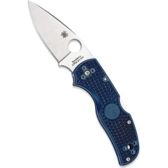 Spyderco Native 5 Lightweight Dark Blue saliekamais nazis Kabatas nazis C41PDBL5 CPM-S110V