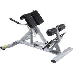 Romiešu krēsla muguras pagarināšanas mašīna - regulējama trenažieru ierīce hamstringiem un glute muskuļiem mājas sporta zālē - Hyperextension Bench muguras lejasdaļai Amazonā