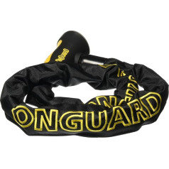 OnGuard 8020 Mastiff integrēta atslēgas slēdzene - 110 cm x 10 mm, melna