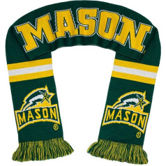 Tradīcijas Šalles George Mason Schal - GMU Patriots Adīts Classic