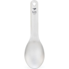 Keith Titan Folding Spork Camping Cutlery Travel galda piederumi āra piknika pārgājieni Ērta dakša Spoon