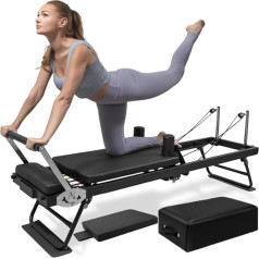 LIBRACTA Pilates Reformer Machine Set Board Portable Foldable Gultas aprīkojums mājas trenažieru zāles treniņiem