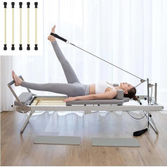 Llchaensc Pilates Reformer mājas, Reformer Pilates mašīna ierīce, salokāma, liels izmērs