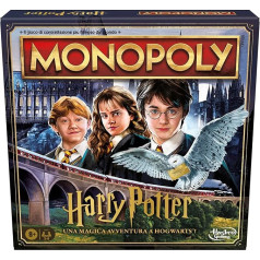 Hasbro Gaming, Halovīna dāvanas bērniem Meitenes spēle Mystery Monopoly Harry Potter Edition Itāļu versija