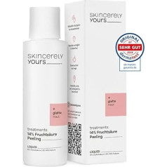 Skincerely Yours Augļu skābes pīlings 100 ml I Ar 14% augļu skābēm un zaļās tējas ekstraktu I Atjauno šūnas I Pret pūtītēm un pigmenta plankumiem I Pret novecošanās efekts I Vegāns I AHA pīlings