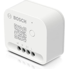 Bosch Smart Home Dimmer Schalter, inteliģentas apgaismojuma vadības ierīce, saderīga ar Amazon Alexa, Google Assistant un Apple HomeKit