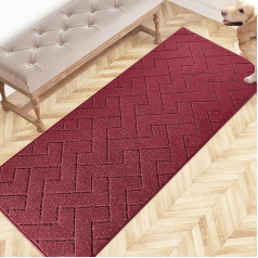 FCSDETAIL Dirt Trapper Mat Indoor 60 x 178 cm, neslīdošs durvju paklājs, mazgājams un tīrs paklājs, absorbējošs durvju paklājs, skrejceļš sunim, ieejai, priekšdurvīm, gaitenim, virtuvei