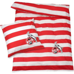 1. FC Köln 1.FC Köln Kö4250282975114 Bed Linen Block Stripes