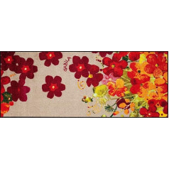 Salonloewe Rosina Wachtmeister Fußmatte Lifestyle Maggio 75x190 cm Flur-Teppich Läufer Wohn-Teppich Blumen bunt