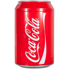 Coca-Cola 525600 Mini ledusskapis, 47,7 cm augsts, 12/230 V, sarkans